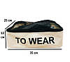 Сумка бавовняна ORGANIZE для речей 35х25х12 TO WEAR (світла), фото 4