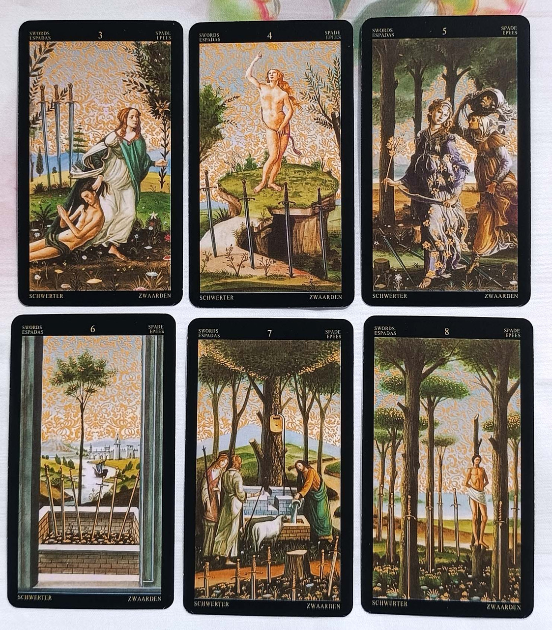 Купить Карты Золотое таро Боттичелли / Golden Botticelli Tarot, цена ...