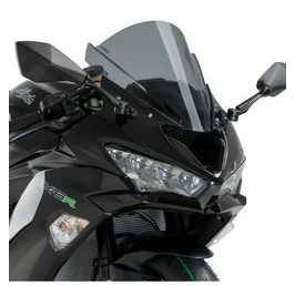 Спортивне вітрове скло PUIG із сильним тонуванням для мотциклів Kawasaki ZX6R (09-)