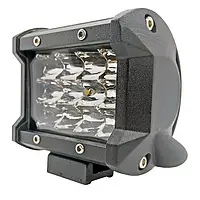 LED фара 36W 12 x 3W широкий луч, прямоугольный корпус 2200 LM LED фара рабочая 36 Ватт