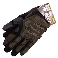 Тактические перчатки M-PACT Mechanix полнопалые армейские перчатки олива перчатки с пальцами перчатки долгие