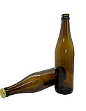 Пляшка пивна, скляна 0,5 л (з кронен-пробкою), фото 4