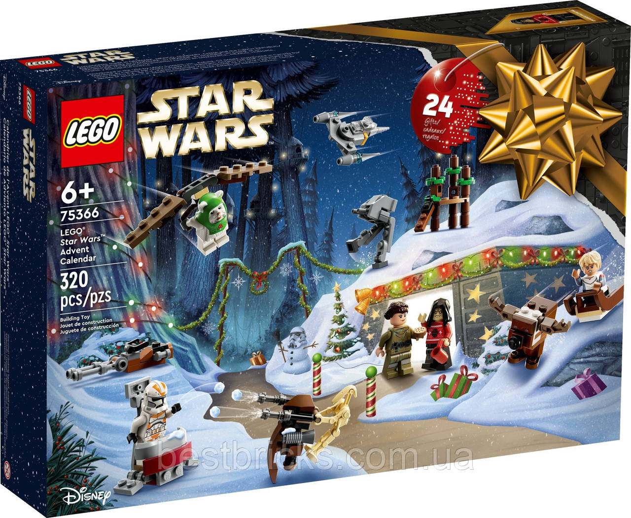 Lego Star Wars Новогодний календарь Лего Стар Варс 2023 года 75366 (ID ...