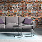 Самоклеюча 3D панель під цеглу піщаник в рулоні 20000x700x3мм, фото 5