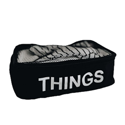 Сумка бавовняна ORGANIZE для речей 30х20х10 см THINGS (чорна)