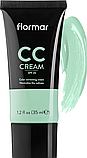 Flormar CC Cream Neutralize The Redness SPF20, CC02 CC-крем проти почервоніння, 35 мл, фото 3