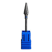 Фреза твердосплавна Конус, синя насічка