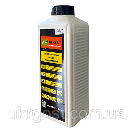 Клей ПВА Д3 Lacrysil 2 кг, фото 1