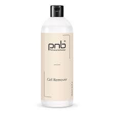 Засіб для видалення гель-лаку PNB Gel Remover Dye Free 500 мл, фото 1
