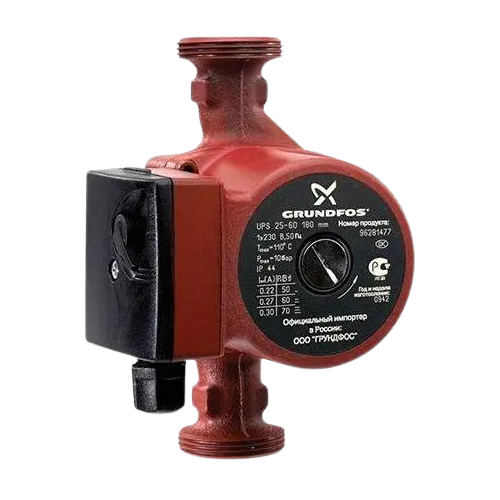 Циркуляційний насос Grundfos UPS 25-60 – 180мм