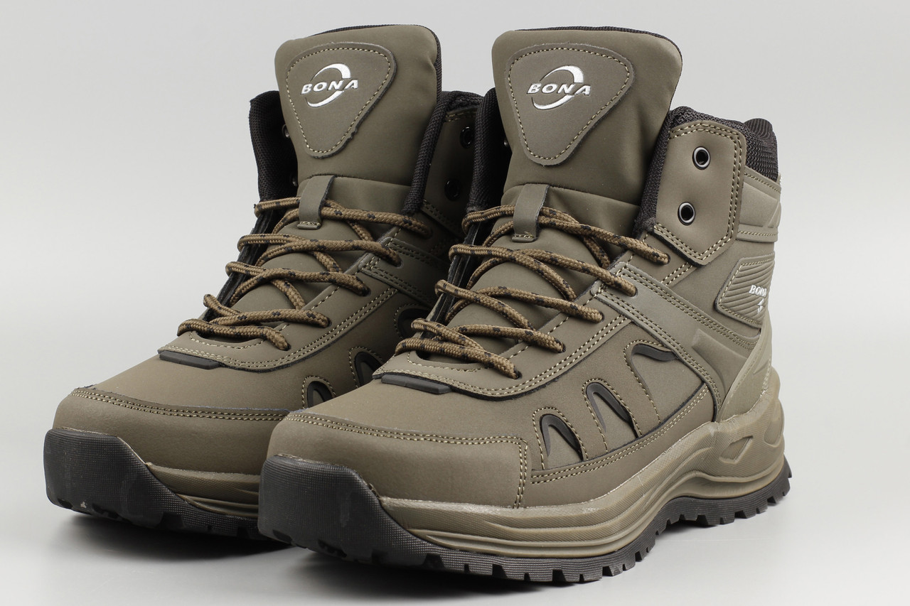 Черевики чоловічі хакі Bona 922B-6 Бона Розміри 41