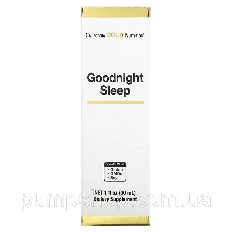 Комплекс для сну California Gold Nutrition Goodnight Sleep 30 мл