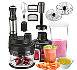 Блендер-комбайн 14в1 Camry CR 4623 (1600 Вт, нержавіюча сталь, чоппер, маршер, вінчик, ), фото 4