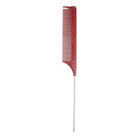 Гребінець з металевим хвостиком JRL-102RED