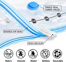 Вакуумні пакети для зберігання BoxLegend 14, Amazon, Німеччина, фото 2