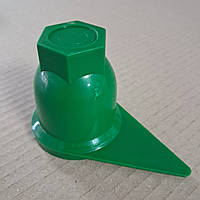 Ковпачок колісної гайки 32 мм. з покажчиком зелений TP 01-37-93