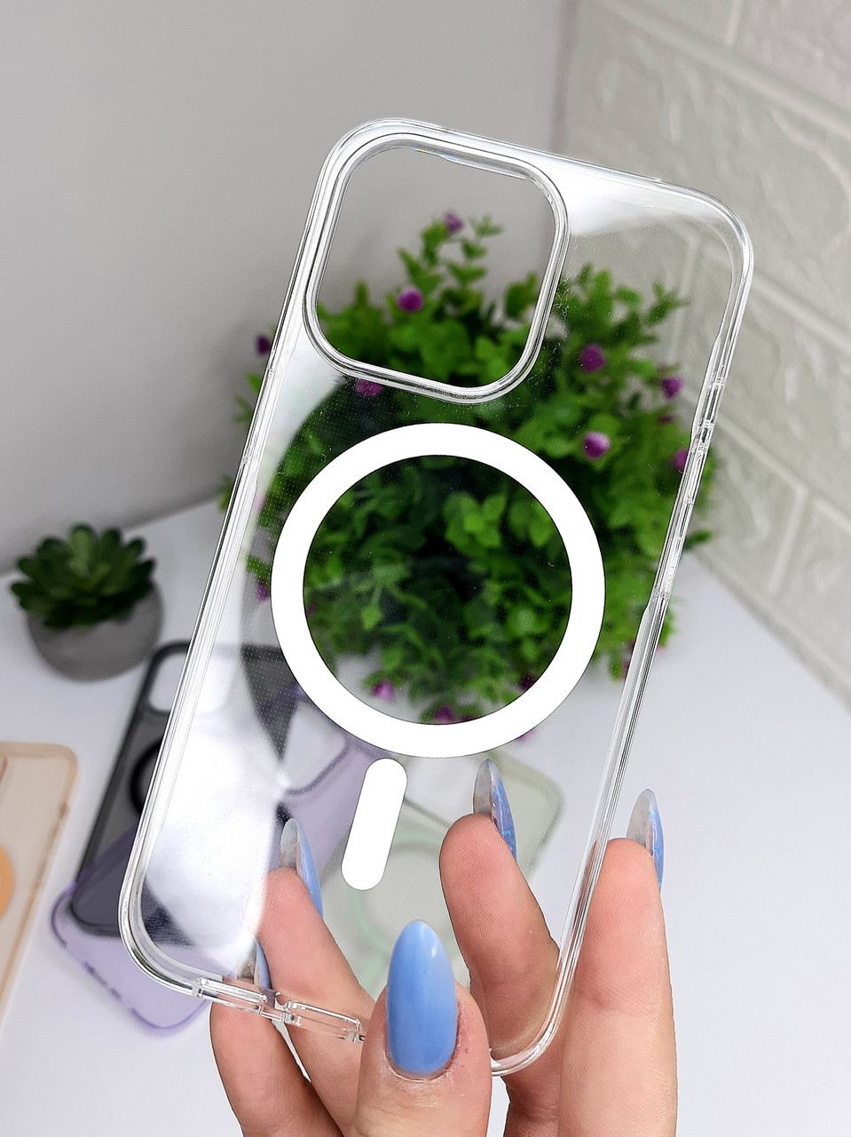 Чохол для IPhone Clear Case MagSafe Clear в ТОП Якості