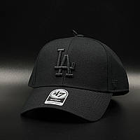 Оригинальная черная кепка 47 Brand MLB Los Angeles Dodgers B-MVPSP12WBP-BKE