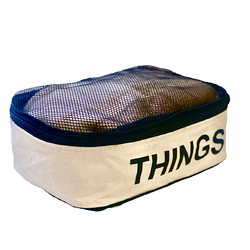 Сумка бавовняна ORGANIZE  для речей 30х20х10 см THINGS (світла)