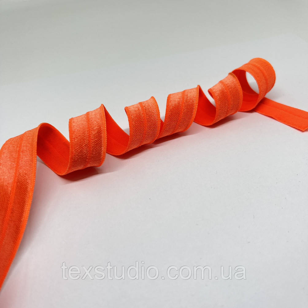 Бейка помаранчева глянець 20 мм., фото 1