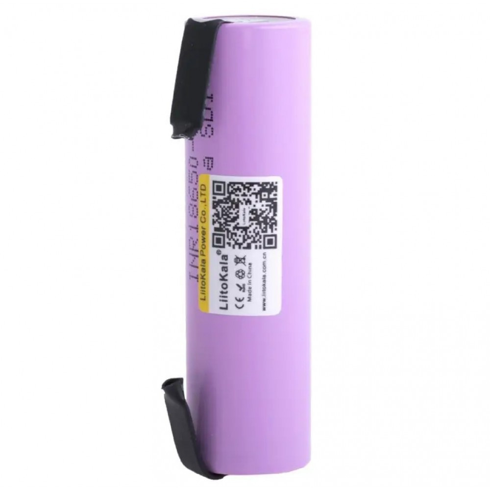 Аккумулятор 18650 Li-Ion LiitoKala Lii-30Q-N, 3000mah,  3.7V (з конт. під пайку)