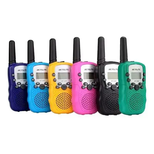 Купить Рация Walkie Talkie T-388, до 2 км. 2шт, с фонариком (розовые ...