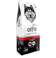Корм преміум класу Alfa Energy сухий корм для активних дорослих собак всіх порід, 20 кг