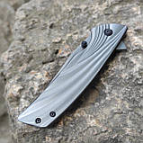 Ніж складний інерційний Browning 2017 фліппер рукоять сталь,, фото 4