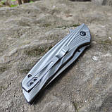 Ніж складний інерційний Browning 2017 фліппер рукоять сталь,, фото 2