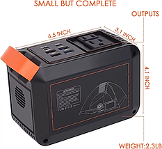 Портативна електростанція, зовнішній акумулятор MARBERO 88Wh 24000mAh, фото 5