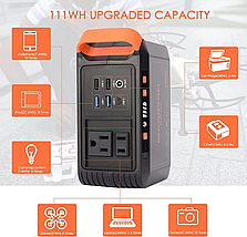 Портативна електростанція, зовнішній акумулятор MARBERO 88Wh 24000mAh, фото 6