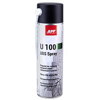 APP Антигравий аерозоль, U100 UBS, черный, 500ml с шлангом (050090)