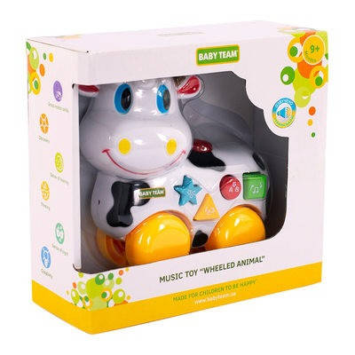 Іграшка-брязкальце "Машинка-корова" арт. 8413