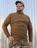 Кофта фліс Урбан з блискавкою під горло Койот