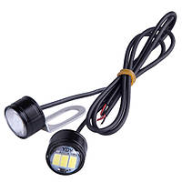 Болти для кріплення номера з підсвіткою 5630-3SMD 12V чорні 2 шт. STROBE White (AG-MTC 5630-3SMD ST