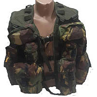 Розвантажувальний жилет модульний +10 підсумків dpm- олива, Cordura, оригінал (Нідерланди)