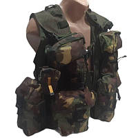 Розвантажувальний жилет модульний+ 10 підсумків dutch dpm, Cordura, оригінал (Нідерланди)