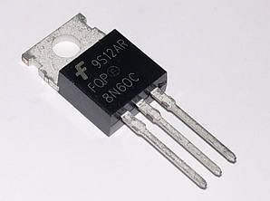 FQP8N60C MOSFET транзистор N-channel TO220 Китай