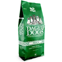 Корм сухой Dagel Dogs Medium для взрослых собак всех пород со средней физической активностью, 20 кг