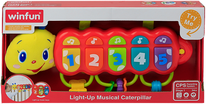 Ігровий набір з брязкальцями на ліжечко, музичні та світлові ефекти 0215 NL