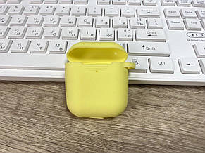 Чохол для навушників Air Pods 1,2 Silicone Case силіконовий кейс, фото 4