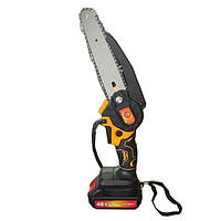 Мини-пила цепная Meister Tools 48 В + 2 аккумулятора 6"