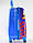 УЦЕНКА #12 Дитяча валіза на 4 коліщатках "Тачки-Мольнія Маквін" 25 літрів, ручна поклажа, колір синій, фото 5