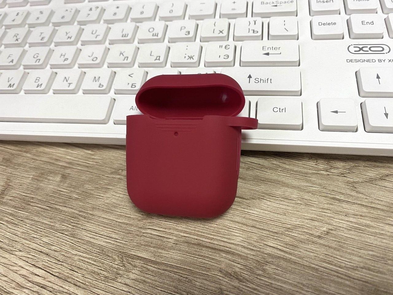 Чохол для навушників Air Pods 1,2 Silicone Case силіконовий