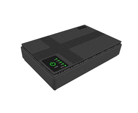 Джерело безперебійного живлення для мережевого обладнання DC1018P 12V | 9V | 5V 10400 mAh (Чорний)