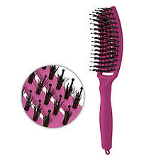 Щітка для волосся Olivia Garden Finger Brush Combo Medium HOT PINK