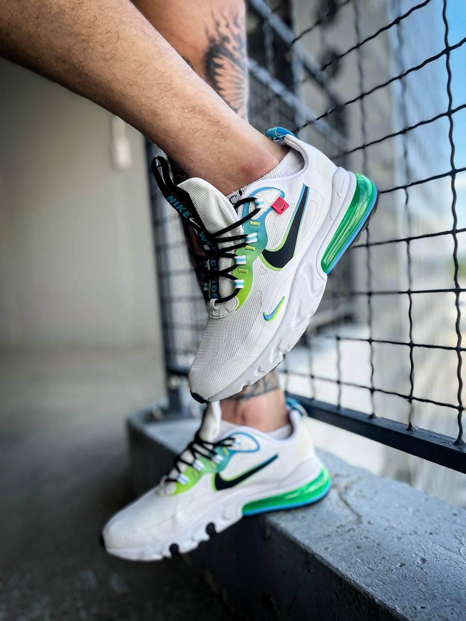 Nike green sales air max 270