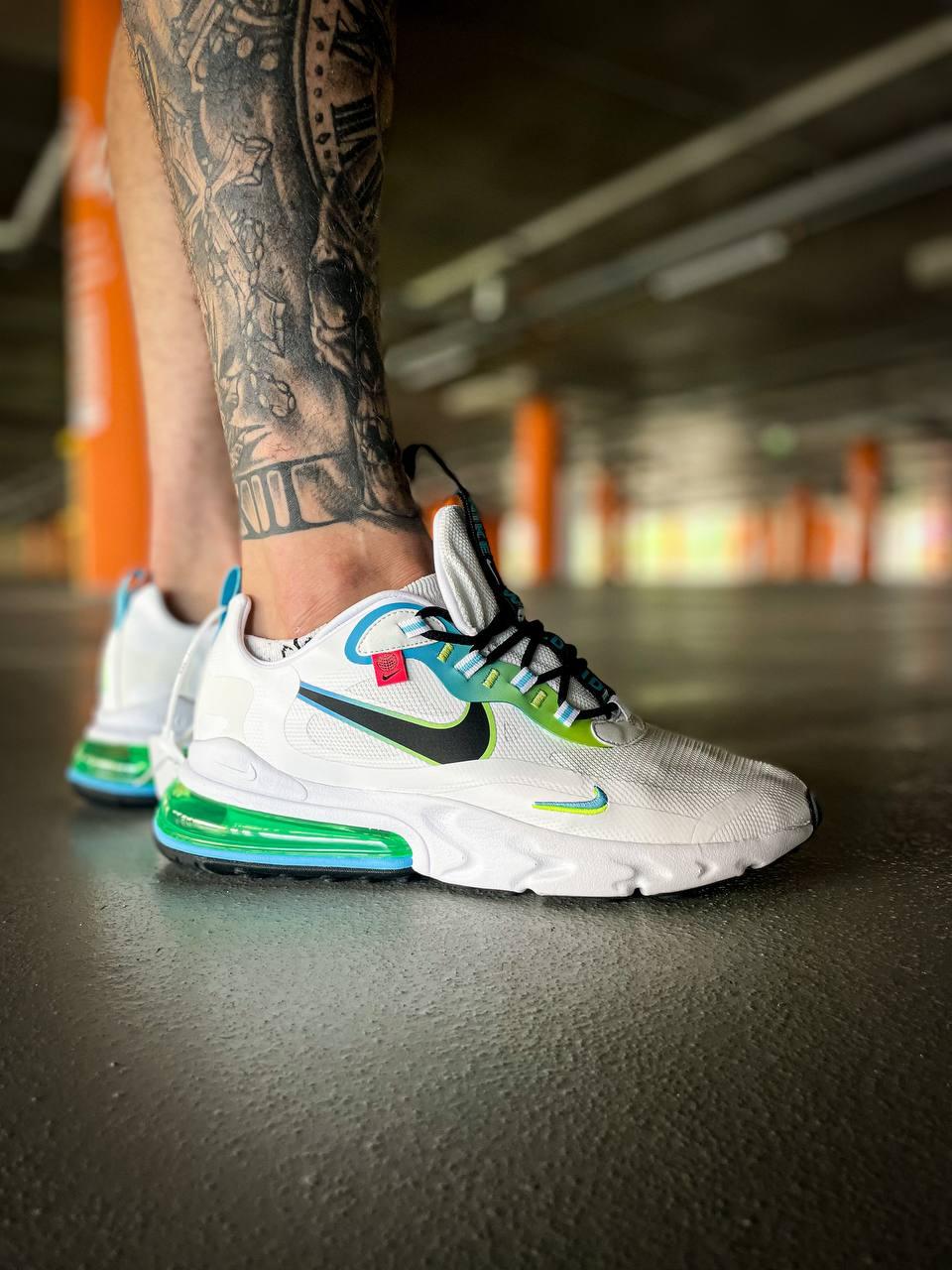 Nike 270 white blue green deals
