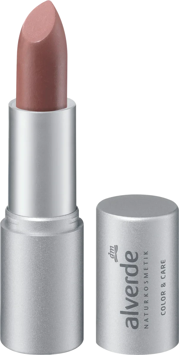 Губна помада​​​​​​​ alverde NATURKOSMETIK Color & Care Tender Mauve, 4.6 мл