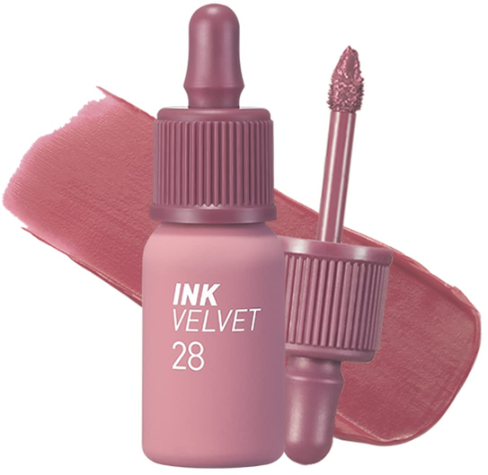 Тинт для губ Peripera Ink Velvet 028 Mauveful Nude 4g - фото 2 - id-p1928395833